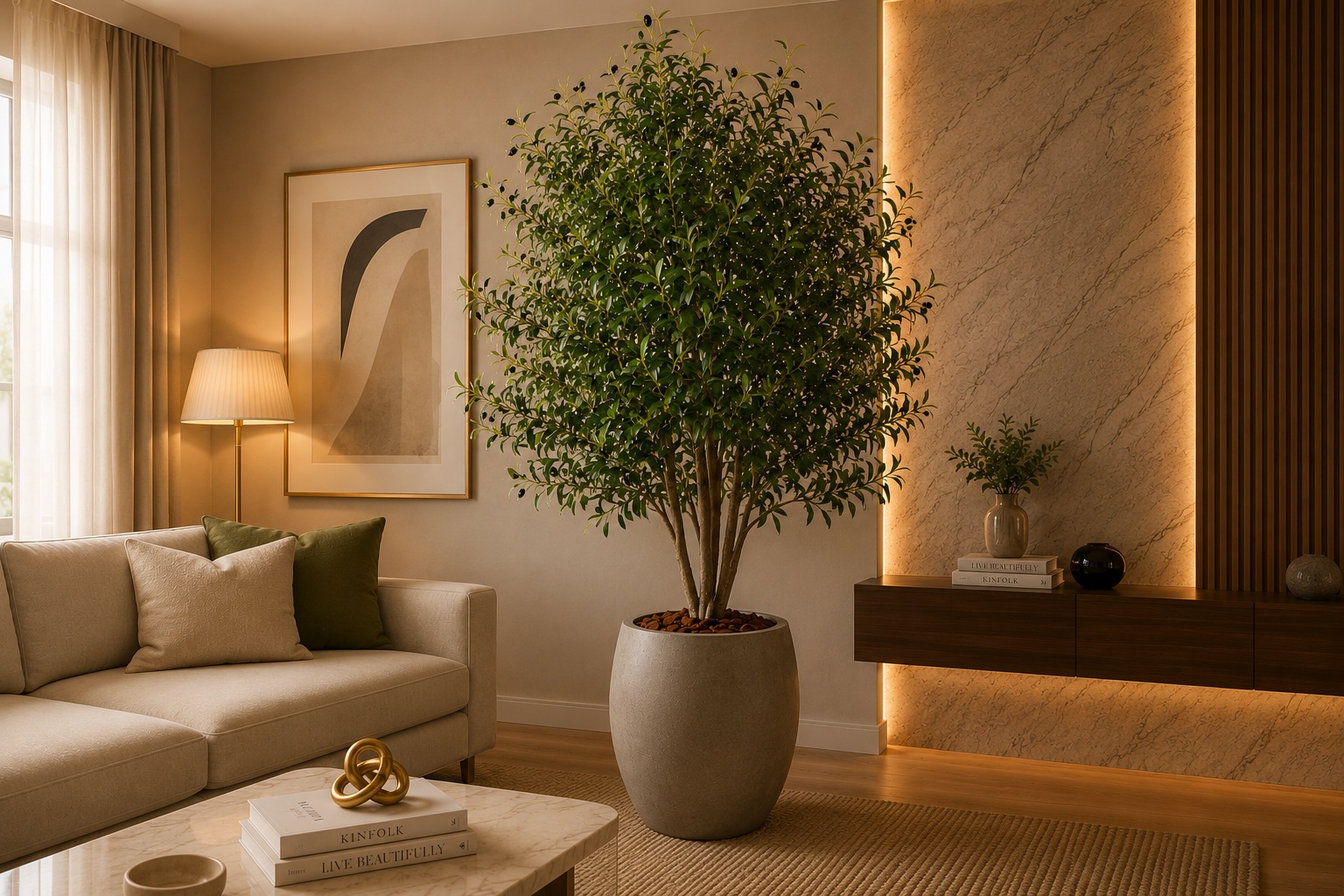 Planta Oliveira Artificial - 180cm