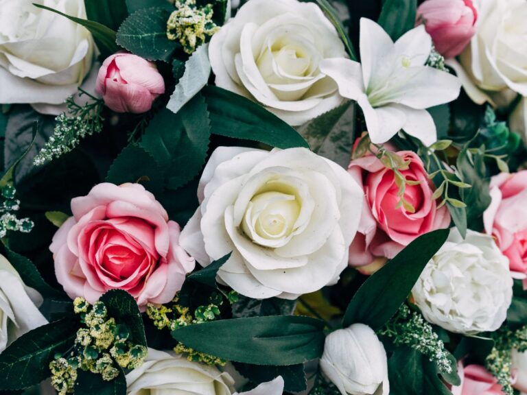flores artificiais