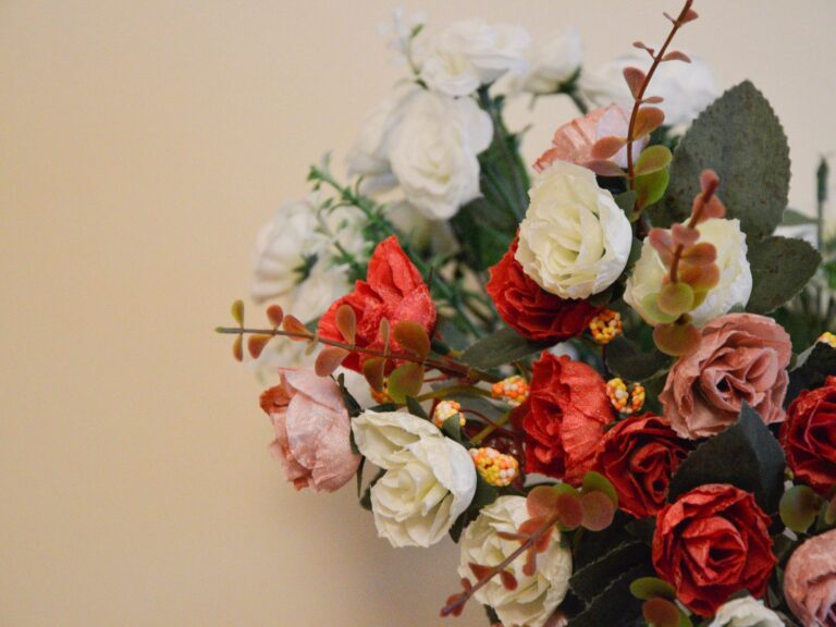 flores artificiais