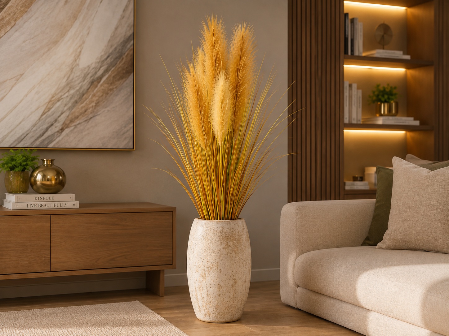 Capim Artificial para Decoração – 101cm