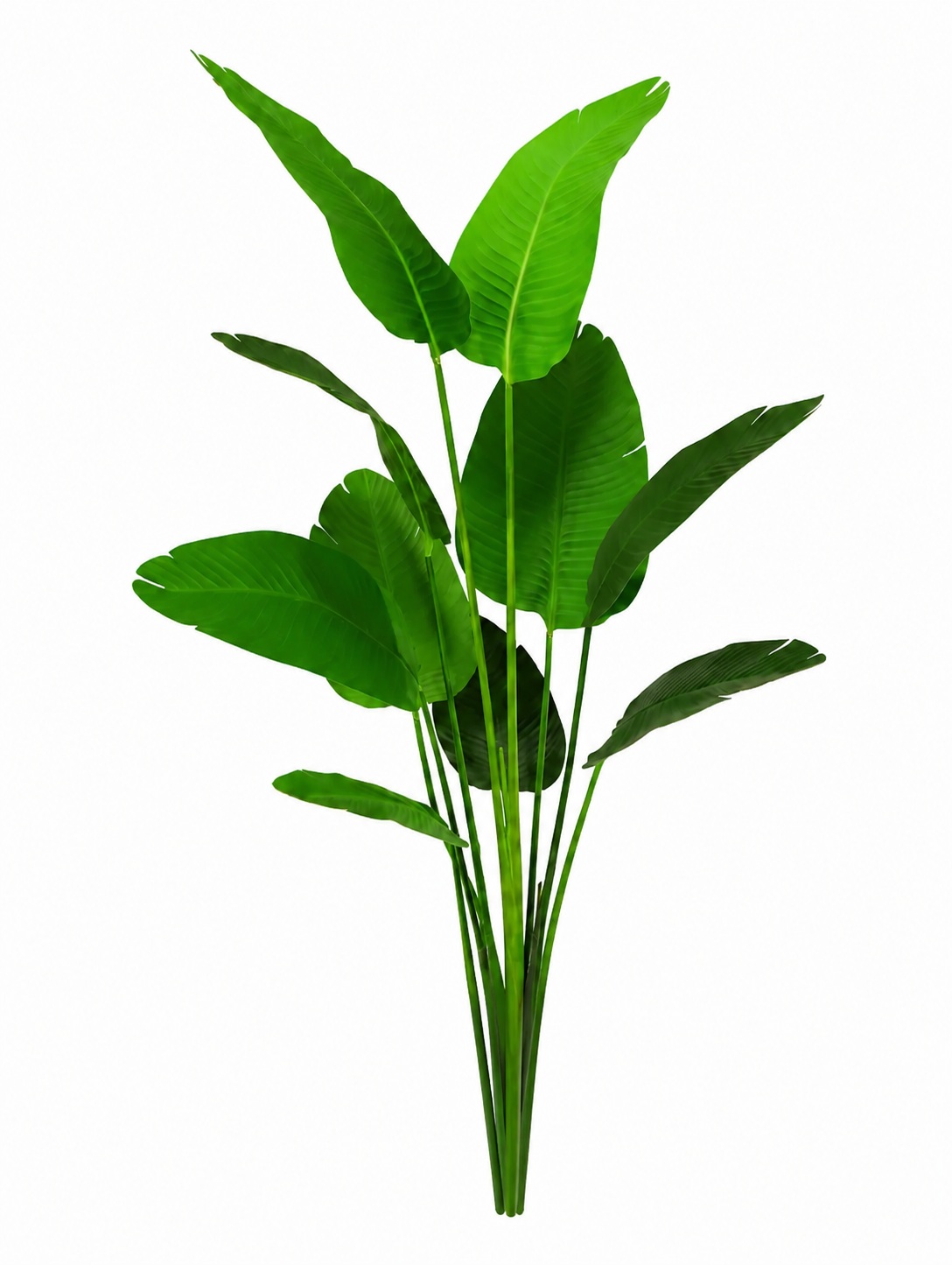 Planta Bananeira Artificial com 10 Folhas - 160cm de Altura