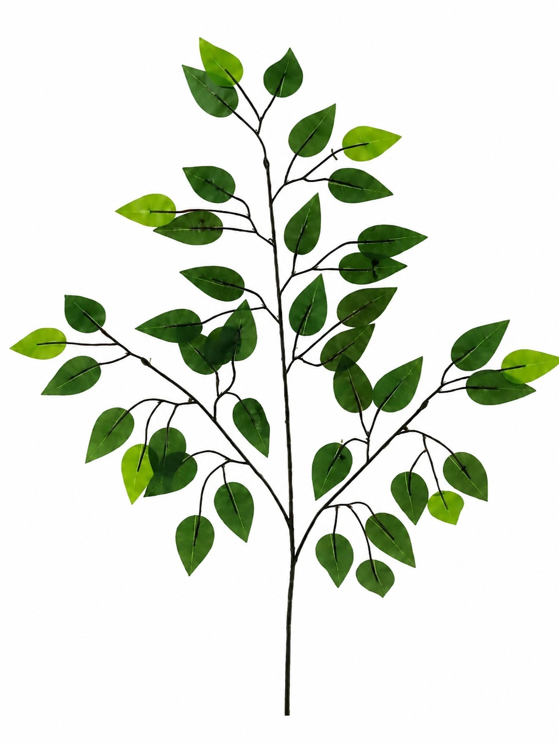Planta Ficus Artificial Verde com 39 Folhas